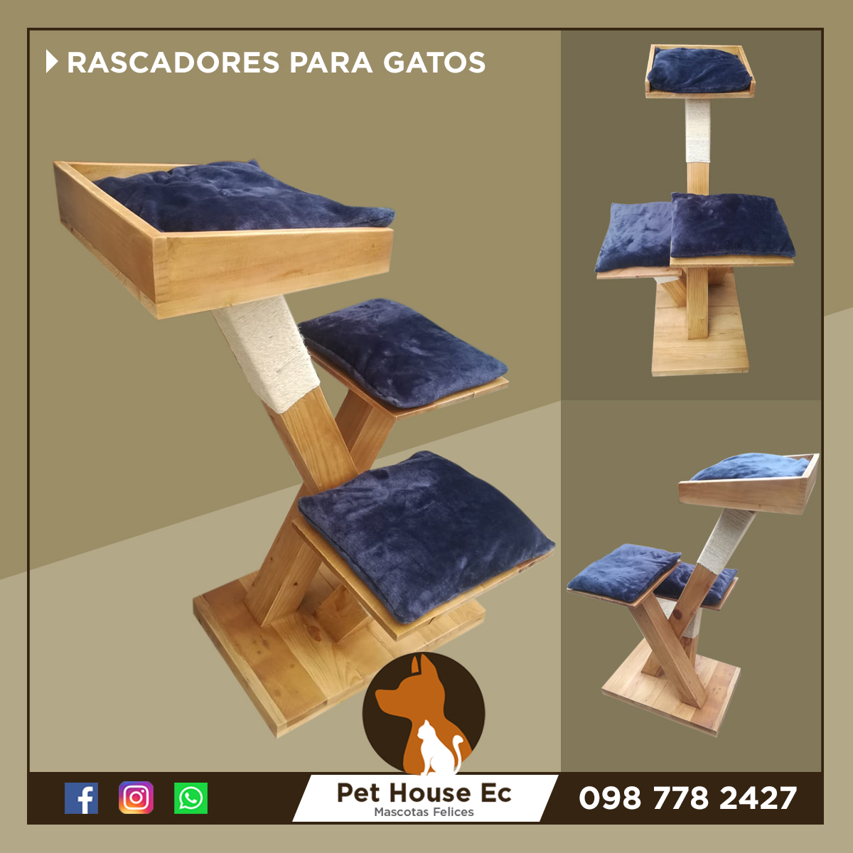 Rascadores para gatos online quito